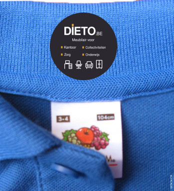 Stick On Clothing Labels