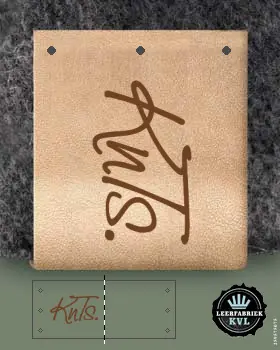 Washable Leather Labels