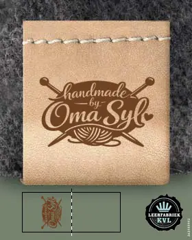 Washable Leather Labels