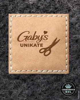 Laser Engraved Leather Labels